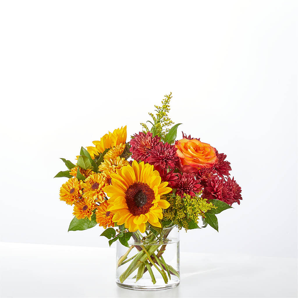 Flannel Scarf Bouquet –  Newell Flower Shop Ltd., Kamloops BC