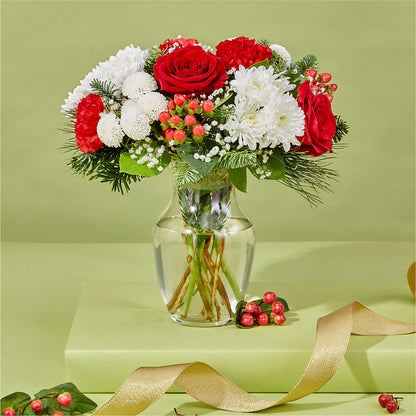 Chance of Flurries Bouquet –  Newell Flower Shop Ltd., Kamloops BC