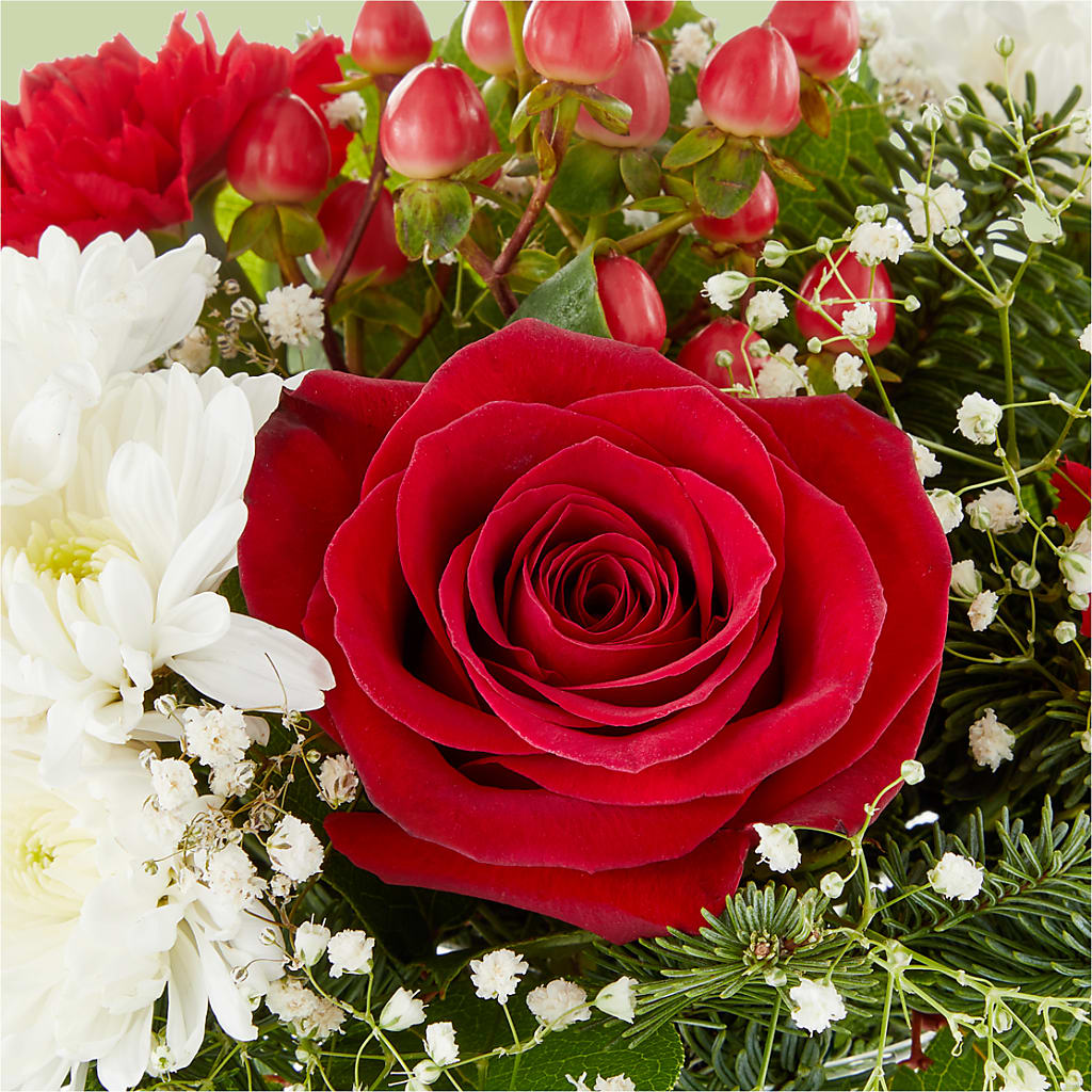 Chance of Flurries Bouquet –  Newell Flower Shop Ltd., Kamloops BC