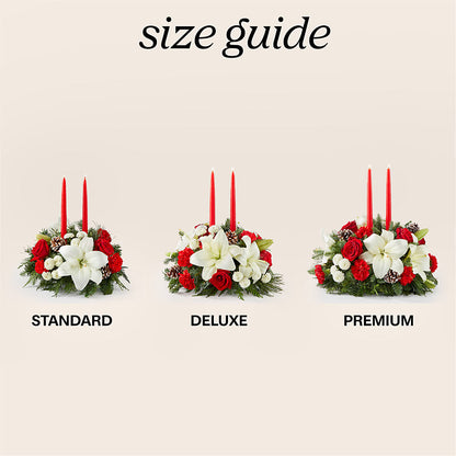 Seasonal Festivities Centerpiece –  Newell Flower Shop Ltd., Kamloops BC