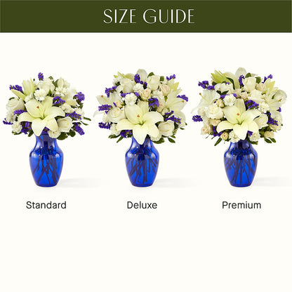 Sapphire Rush Bouquet –  Newell Flower Shop Ltd., Kamloops BC