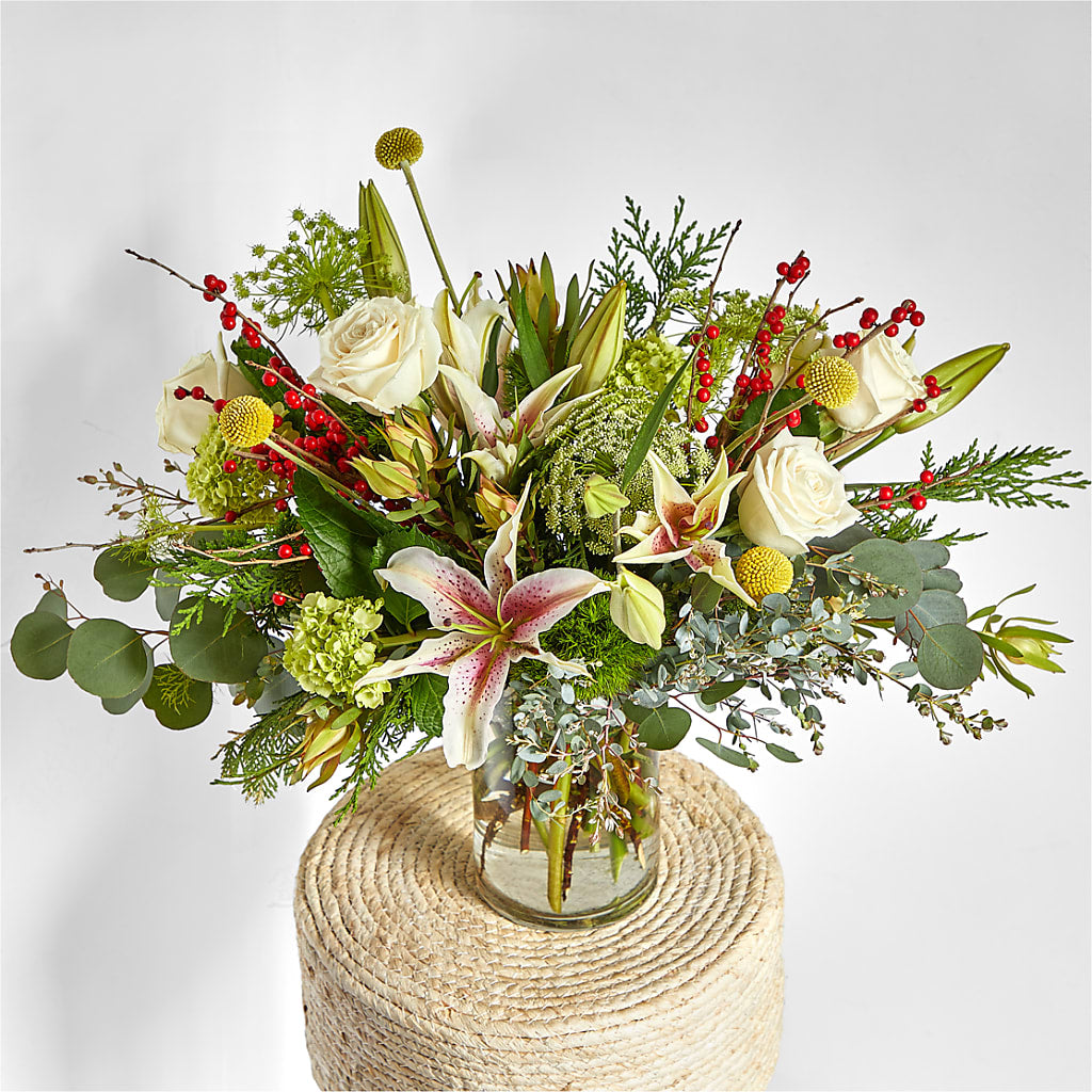 Berry & Bright Bouquet –  Newell Flower Shop Ltd., Kamloops BC