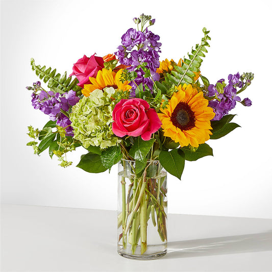 Vibrant Greetings Bouquet –  Newell Flower Shop Ltd., Kamloops BC