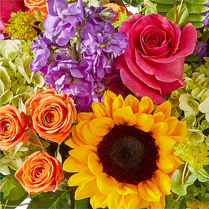 Vibrant Greetings Bouquet –  Newell Flower Shop Ltd., Kamloops BC
