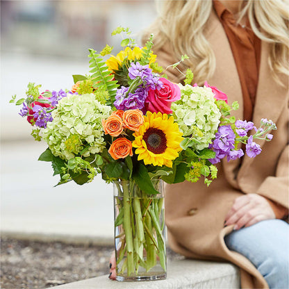 Vibrant Greetings Bouquet –  Newell Flower Shop Ltd., Kamloops BC