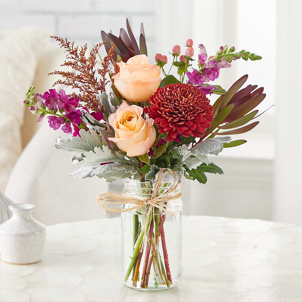 Moody Hues Bouquet –  Newell Flower Shop Ltd., Kamloops BC