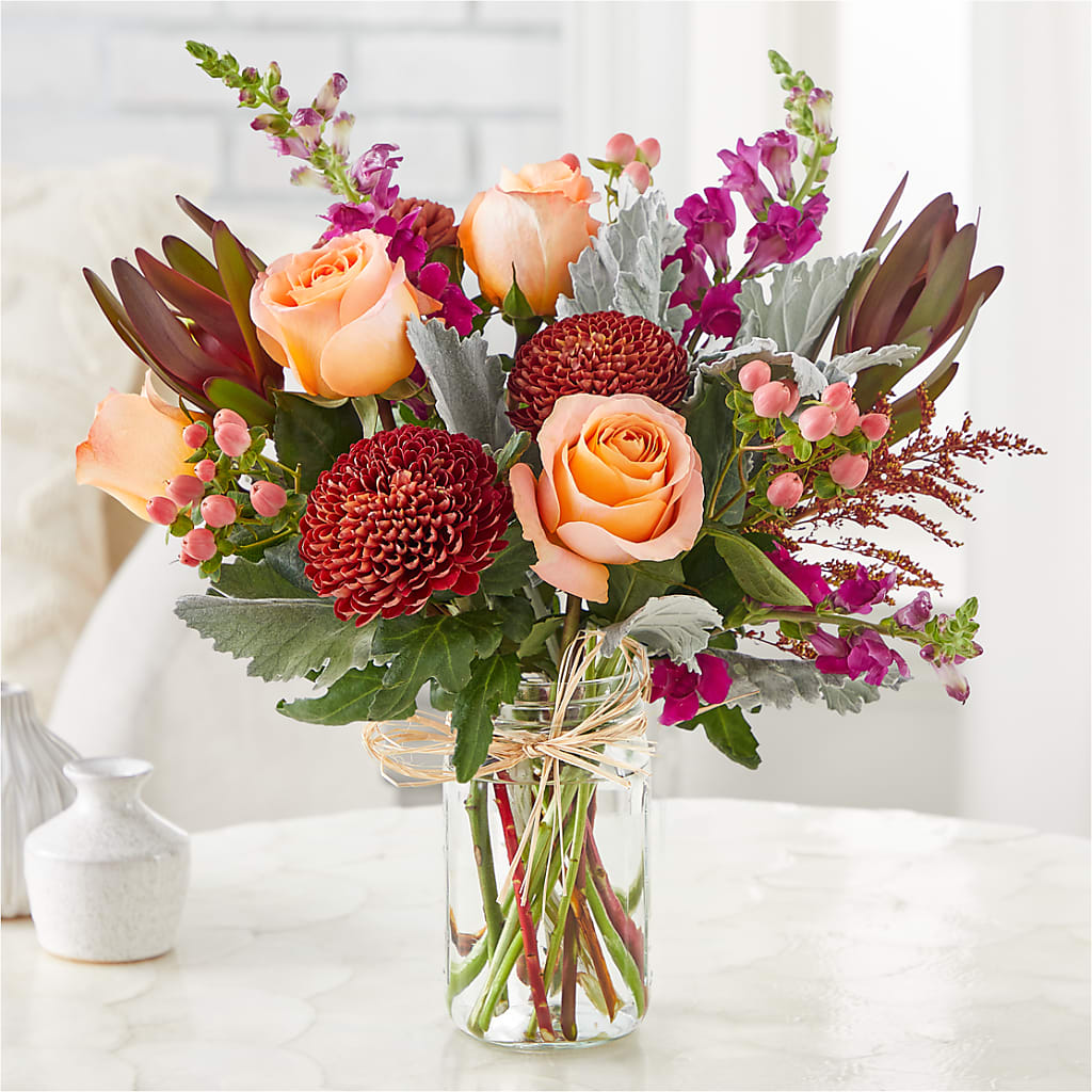Moody Hues Bouquet –  Newell Flower Shop Ltd., Kamloops BC