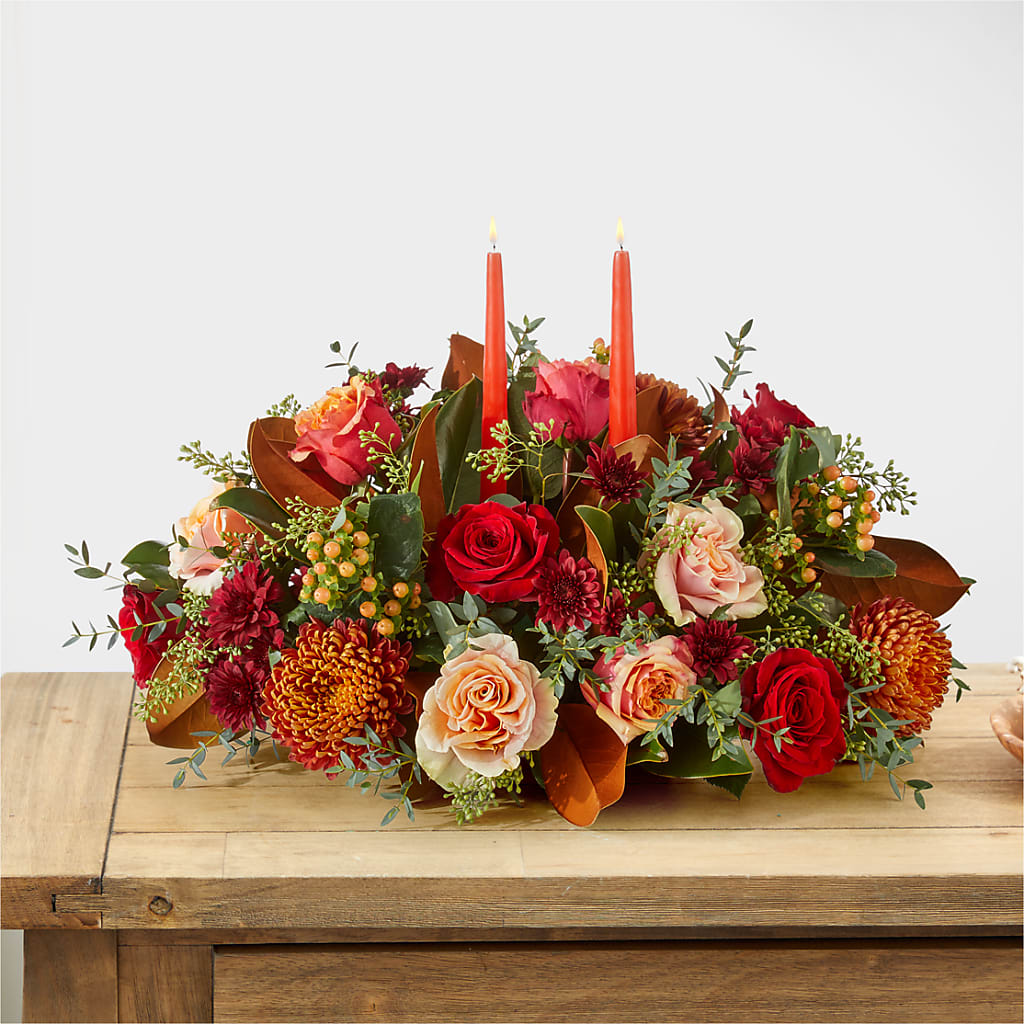 Gather Near Centerpiece –  Newell Flower Shop Ltd., Kamloops BC