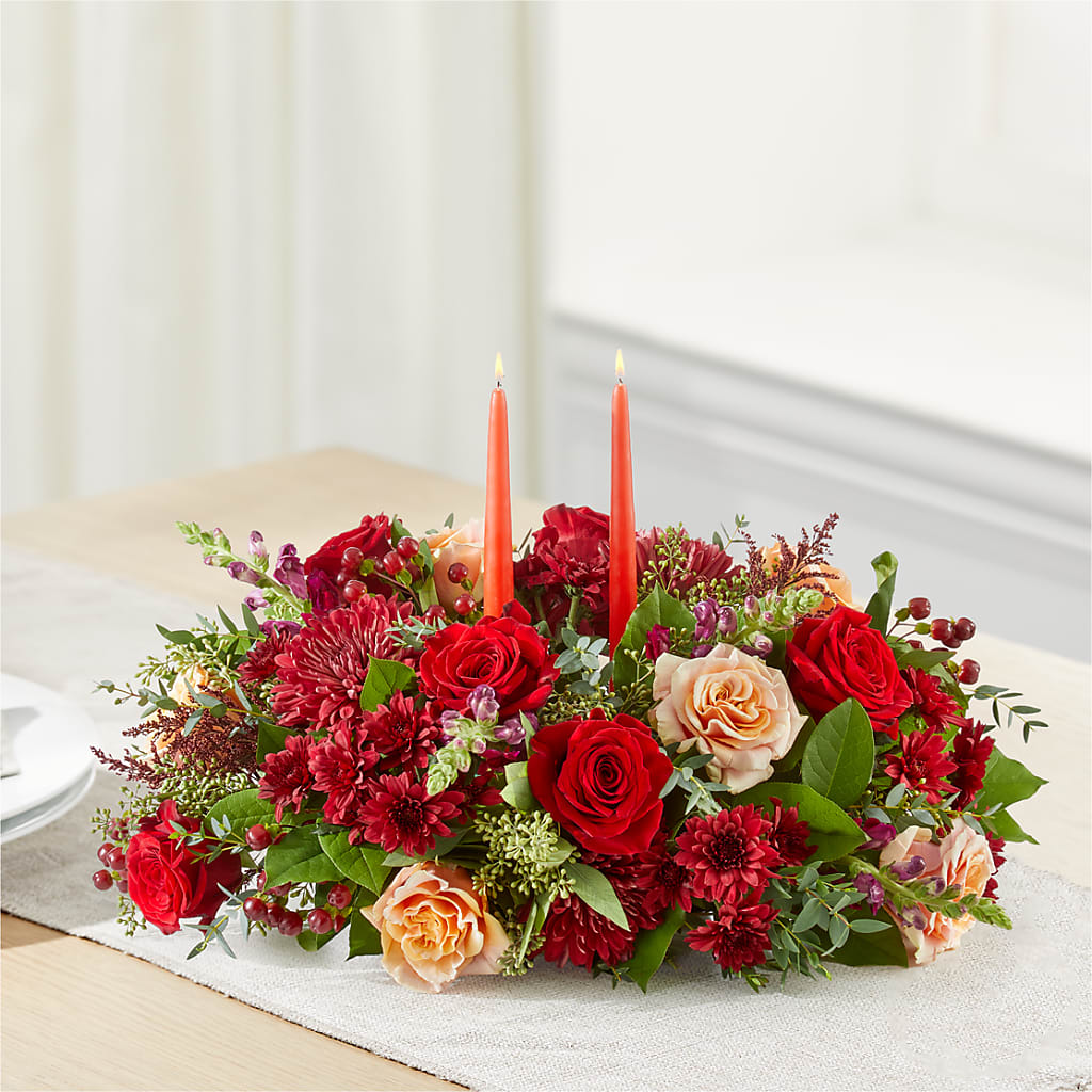 Most Thankful Centerpiece –  Newell Flower Shop Ltd., Kamloops BC