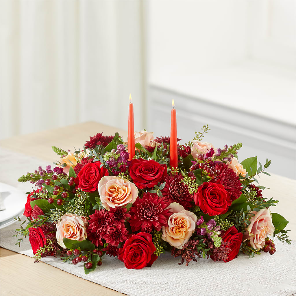 Most Thankful Centerpiece –  Newell Flower Shop Ltd., Kamloops BC
