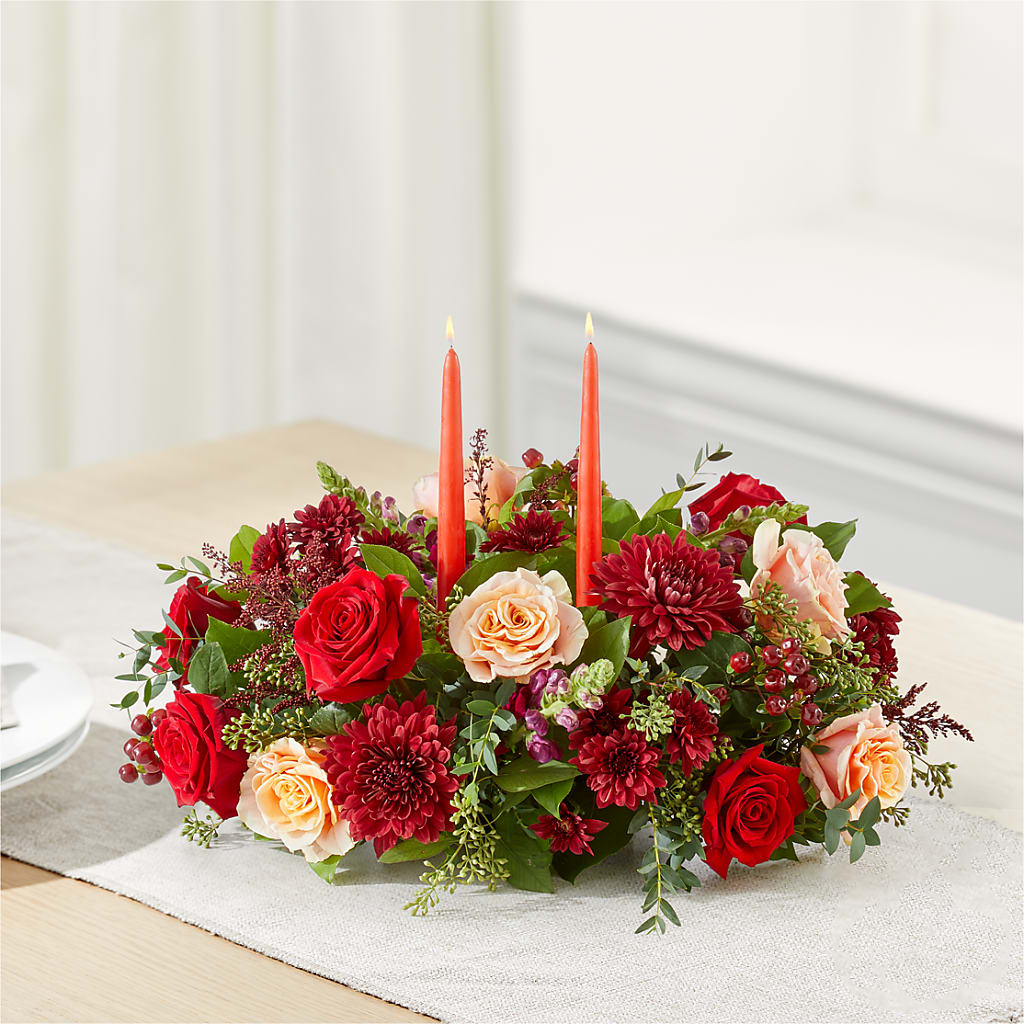 Most Thankful Centerpiece –  Newell Flower Shop Ltd., Kamloops BC