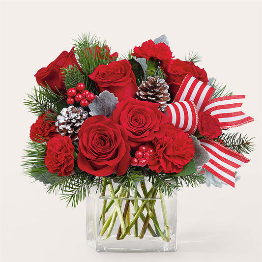 Baking Spirits Bright Bouquet –  Newell Flower Shop Ltd., Kamloops BC