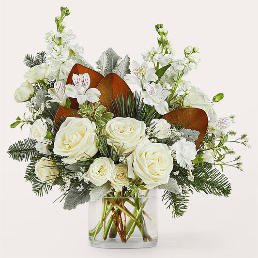 Fresh Snowfall Bouquet –  Newell Flower Shop Ltd., Kamloops BC