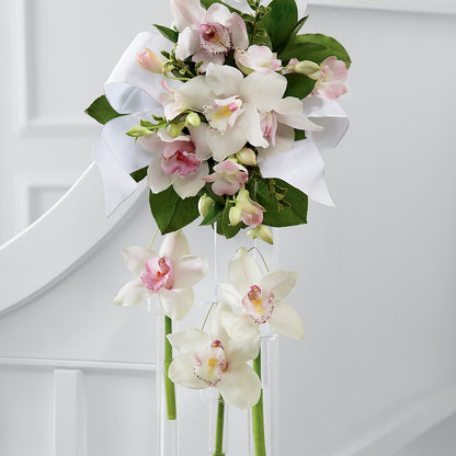 Perfect Entrance Pew Arrangement –  Newell Flower Shop Ltd., Kamloops BC