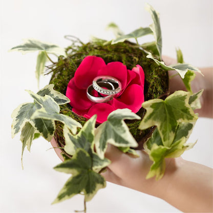 Lila Rose Ring Nest –  Newell Flower Shop Ltd., Kamloops BC