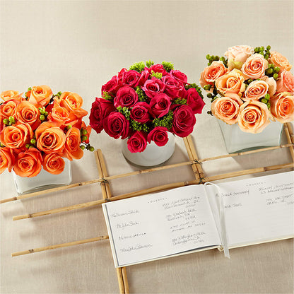 Dawn Rose Centerpiece –  Newell Flower Shop Ltd., Kamloops BC