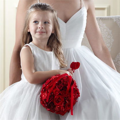 Pure at Heart Flower Girl Arrangement –  Newell Flower Shop Ltd., Kamloops BC